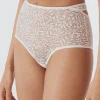 £30 And Under | Bridal & Honeymoon Lingerie>Else Acacia High Waist Cut Out Brief Off White