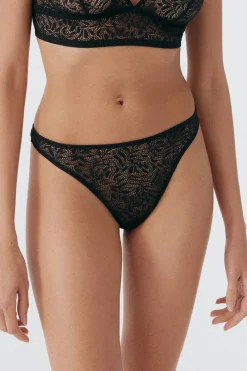 £30 And Under | Thongs & G-strings>Else Acacia Thong Black