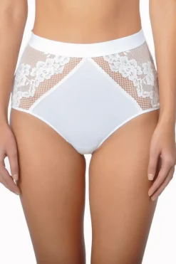£30 And Under | Bridal & Honeymoon Lingerie>Huit Adele High Waist Brief White