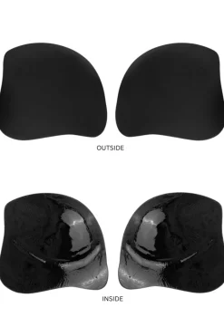 £30 And Under | Bra Solutions & Accessories>Bye Bra Adhesive Push-Up Cups in Black