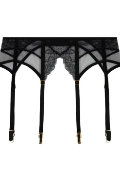 Sexy Lingerie | Luxury French Lingerie>Lise Charmel Adorable En Sexy Suspender Belt Black