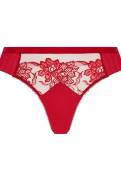 Red Lingerie | Sexy Lingerie>Lise Charmel Adorable En Sexy Red Tanga RougeEffusion