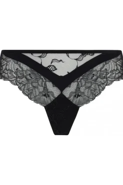 Sexy Lingerie | Luxury French Lingerie>Lise Charmel Adorable En Sexy Tanga Thong Black