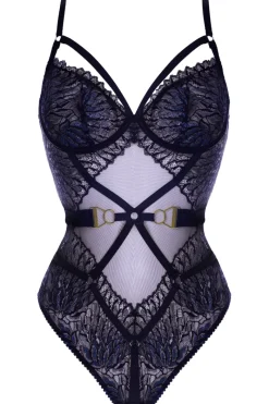Bodysuits & Playsuits | Underwired Bras>Prelude All About Eve Underwired Thong Bodysuit Black