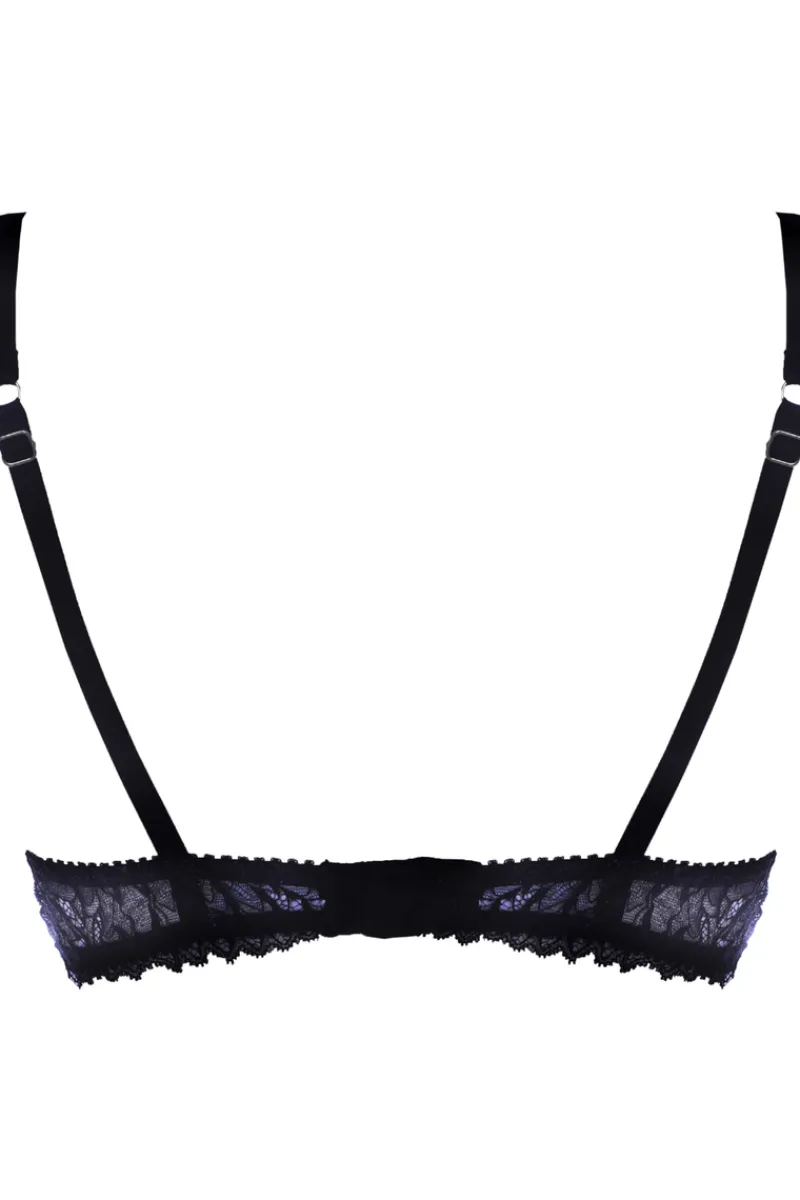 Triangle Bras | Plunge Bras>Prelude All About Eve Underwired Triangle Bra Black