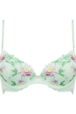 Sexy Lingerie | Luxury French Lingerie>Lise Charmel Amour Nymphea Contour Bra, Size 32B JadeAqua