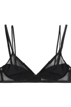 £30 And Under | Wireless Bras>Icone Ana Triangle Bra, Size L Black