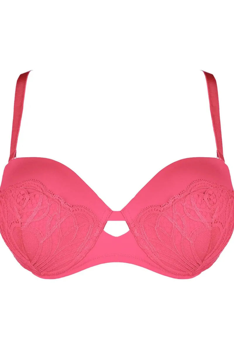 £30 And Under | Balconette Bras & Demi Bras>Jolidon Angels Multiway Balconette Bra Pink