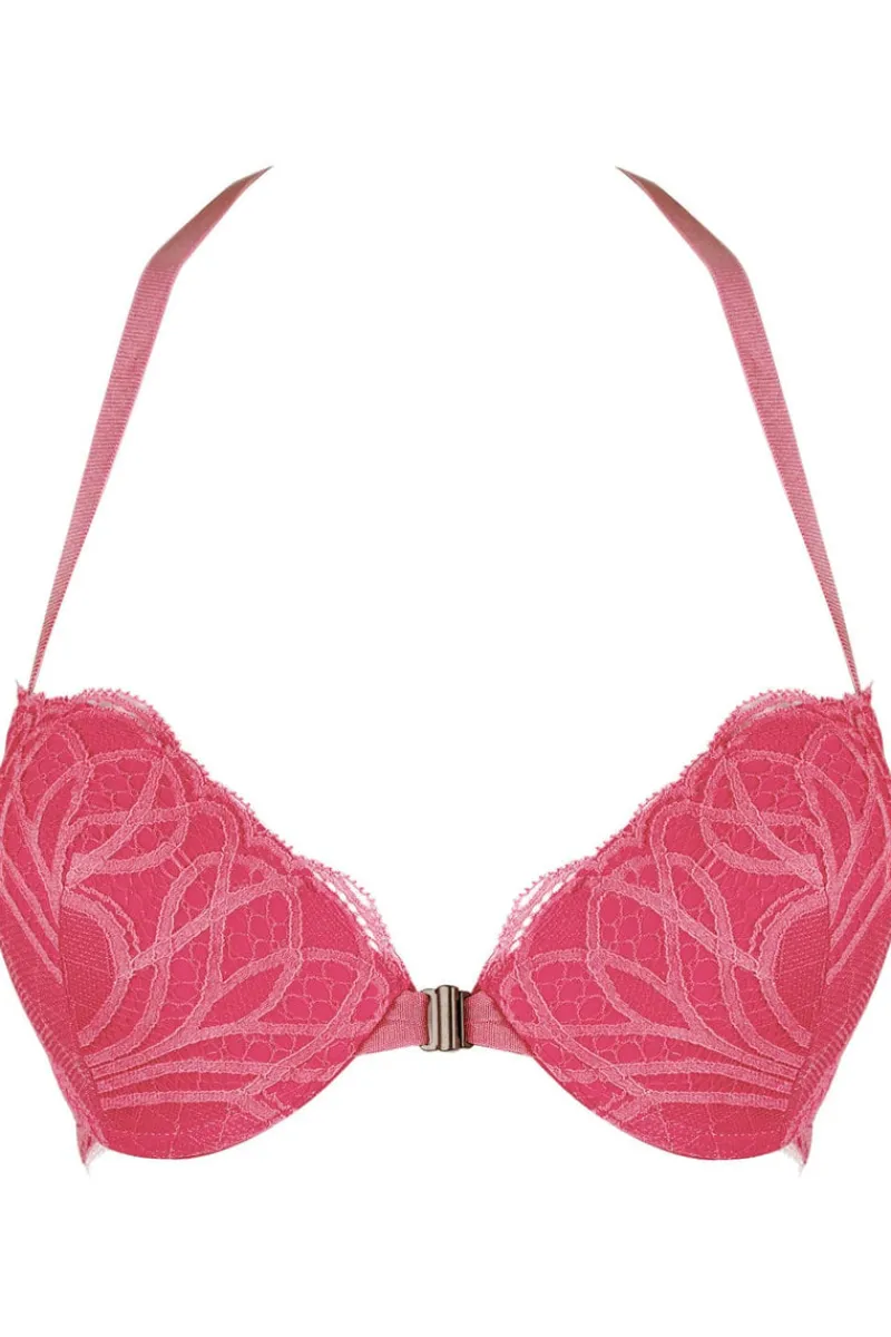 £30 And Under | Push Up Bras>Jolidon Angels Push Up Bra, Size UK 32C Pink