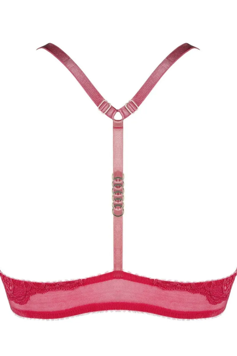£30 And Under | Push Up Bras>Jolidon Angels Push Up Bra, Size UK 32C Pink