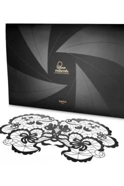 Masks & Blindfolds | Pleasure>Bijoux Indiscrets Anna Vinyl Mask Black