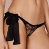 Briefs>Gilda u0026 Pearl Ava Tie Side Brief in Black