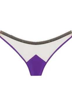 Sheer Lingerie | Thongs & G-strings>Edge o' Beyond Barbie Thong in Amethyst