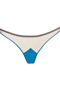 Sheer Lingerie | Thongs & G-strings>Edge o' Beyond Barbie Thong in Peacock