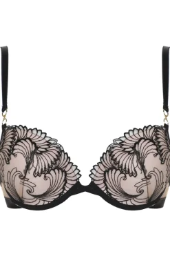 Push Up Bras | Underwired Bras>Jolidon Basic Instinct Push-Up Bra Black