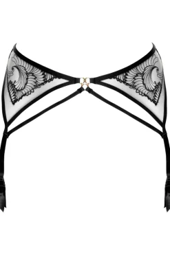 Sheer Lingerie | Suspender Belts>Jolidon Basic Instinct Suspender Black