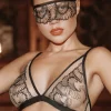Sheer Lingerie | Wireless Bras>Jolidon Basic Instinct Triangle Bra Black
