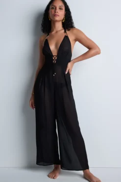 Beach & Resortwear | Sexy Lingerie>Aubade Beach Walk Jumpsuit Black