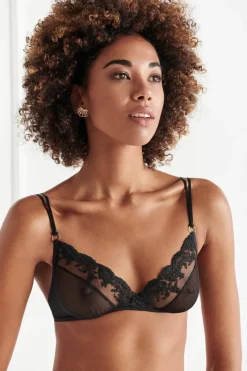 Sexy Lingerie | Sheer Lingerie>Bracli Bella Bralette Black