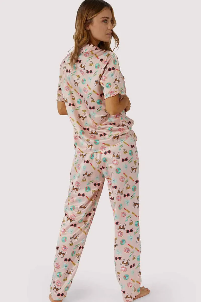Pyjama Pants & Shorts | £30 And Under>Playful Promises Bodil Jane Girls Best Friend Pyjama Pants, Size UK 12 GirlsBestFriend