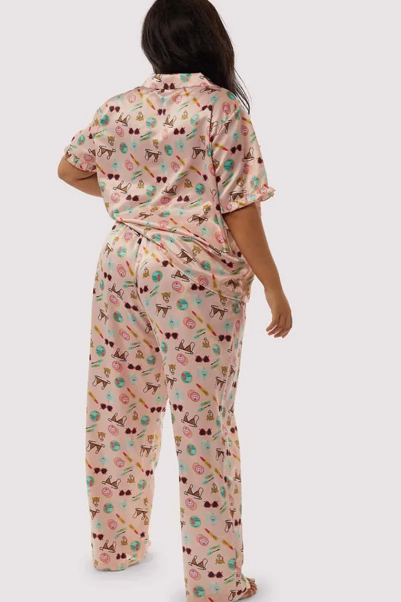 Pyjama Pants & Shorts | £30 And Under>Playful Promises Bodil Jane Girls Best Friend Pyjama Pants, Size UK 12 GirlsBestFriend