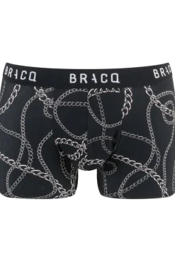 £30 And Under>Bracq Bond Of Love Chain Men's Short Boxer Black