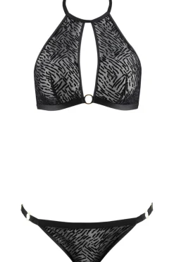 2 Piece Lingerie Sets | Lingerie Sets>Aubade Boîte à Désir L'Extase Bralet & Brief Black