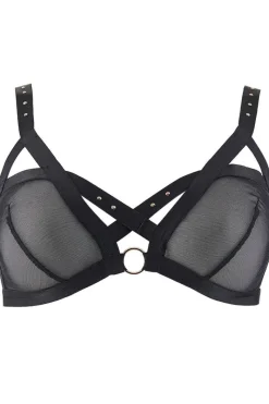 Sexy Lingerie | Luxury French Lingerie>Aubade Boîte à Désir Rencontre Anonyme Wireless Triangle Bra Black