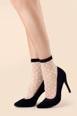 £30 And Under>FiORE Bubble Gum Socks 20 Denier