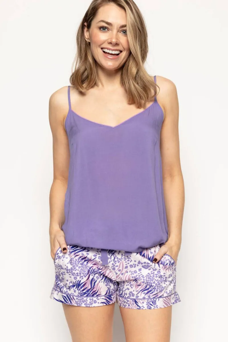 Pyjama Pants & Shorts | £30 And Under>Cyberjammies Camila Animal Print Shorts Multi