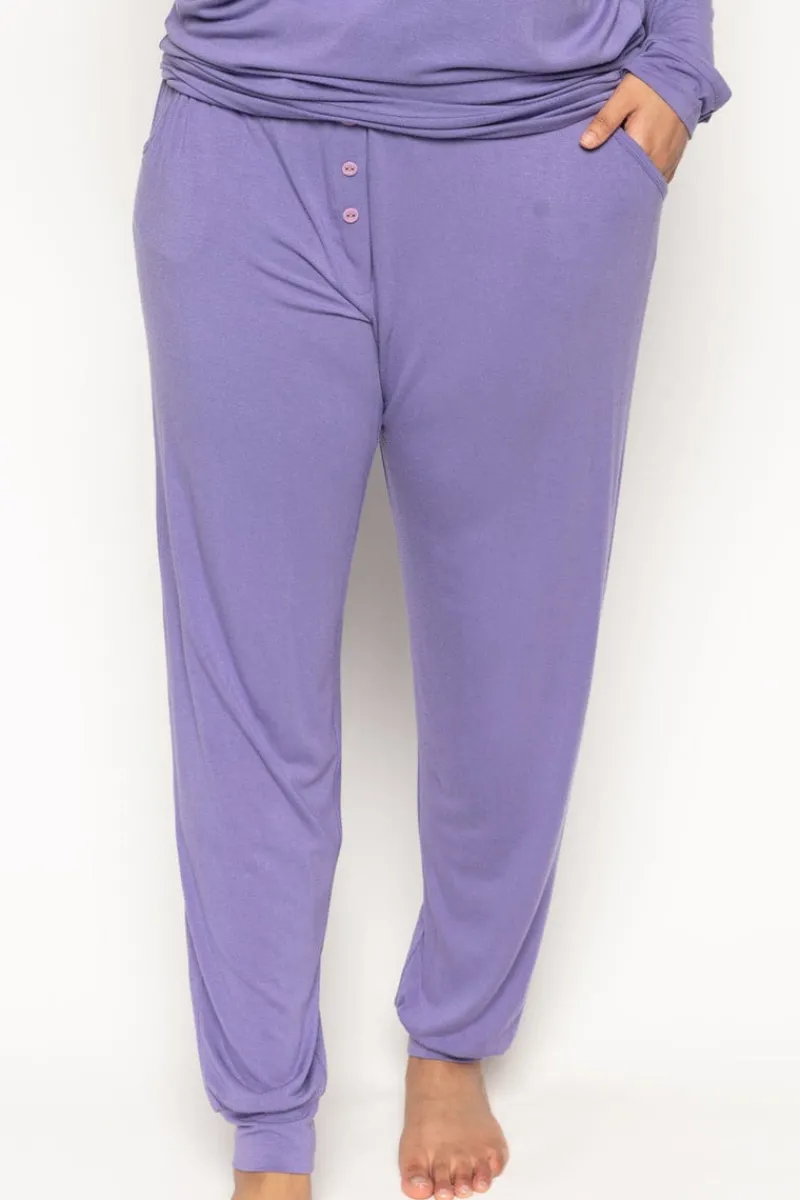 Pyjama Pants & Shorts | £30 And Under>Cyberjammies Camila Lilac Jersey Pants