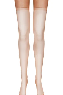 Nylon Stockings | Sheer Stockings>Maison Close Caramel Nylon Stockings 15 Denier