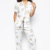 Pyjama Pants & Shorts | £30 And Under>Cyberjammies Carly Pyjama Pants, Size UK 10 Multi