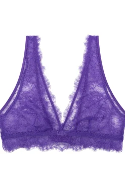 Wireless Bras | Triangle Bras>Love Stories Cherie Bralette NeonPurple