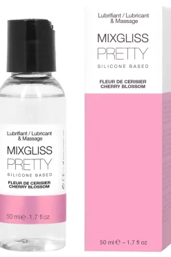 Pleasure | £30 And Under>MIXGLISS Cherry Blossom Silicone-Based Lubricant & Massage 50ml
