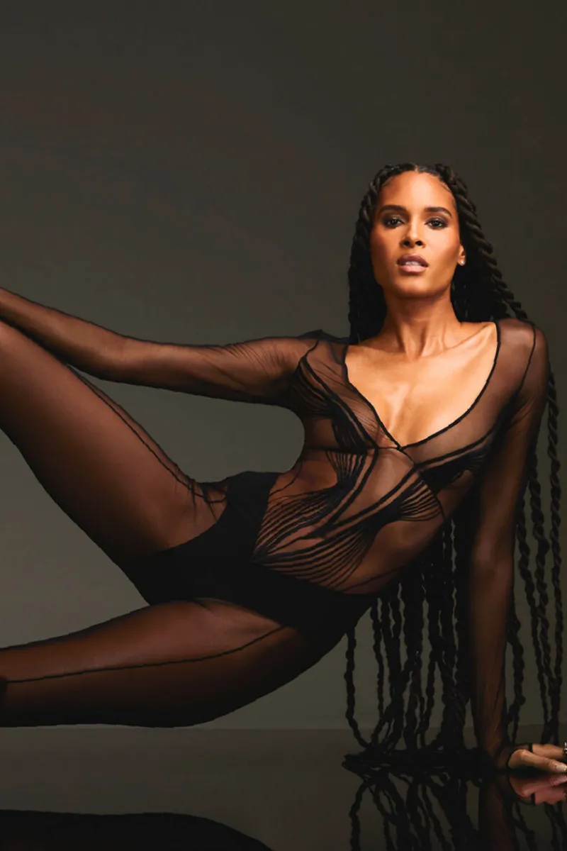Sexy Lingerie | Luxury French Lingerie>Aubade Cindy Bruna x Midnight Storm Jumpsuit SmokyAttraction