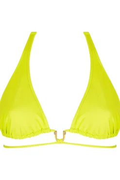 Sexy Lingerie | Luxury French Lingerie>Lise Charmel Classe Nautique Triangle Bikini Top in Lime