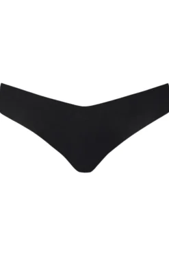 £30 And Under | Thongs & G-strings>Commando Classic Solid Thong Black