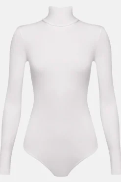 Bodysuits & Playsuits>Wolford Colorado Turtleneck Long Sleeve Thong Body