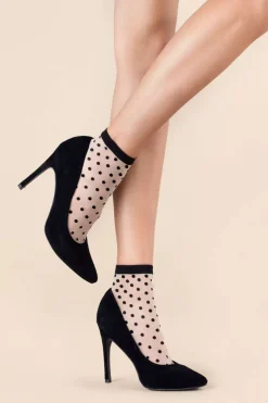 £30 And Under>FiORE Cute Socks 20 Denier