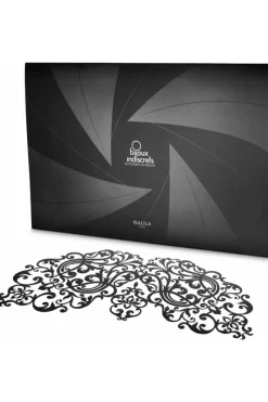 Masks & Blindfolds | Pleasure>Bijoux Indiscrets Dalila Vinyl Mask Black