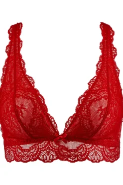 Red Lingerie | Sexy Lingerie>Aubade Danse des Sens Red Lace Bralette IrresistibleRed