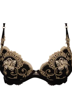 Sexy Lingerie | Luxury French Lingerie>Lise Charmel Deesse En Glam Contour Bra Black/Gold
