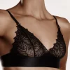 Sexy Lingerie | Halterneck Bras>Bracli Destinos Dark Triangle Bra Black
