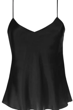 Silk Nightwear | Pyjama Tops>Simone Pérèle Dream Silk Camisole Black