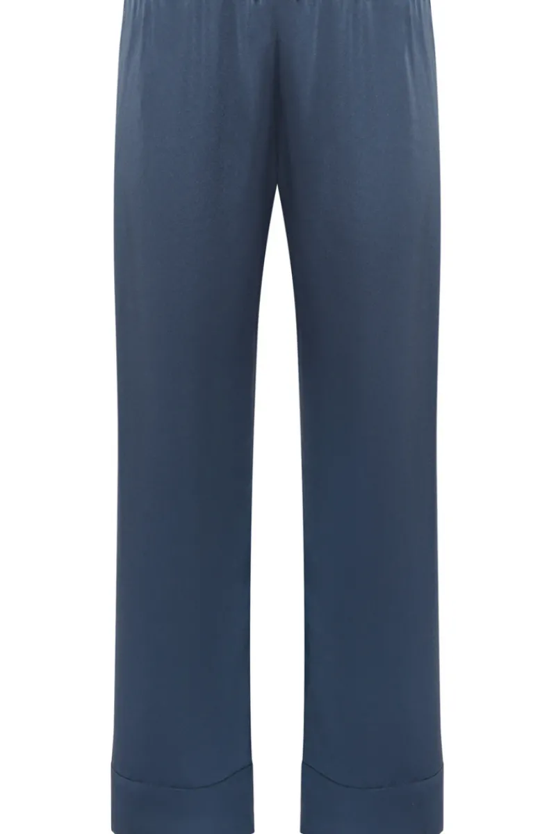 Silk Nightwear | Pyjama Pants & Shorts>Simone Pérèle Dream Silk Pants Cinder Blue