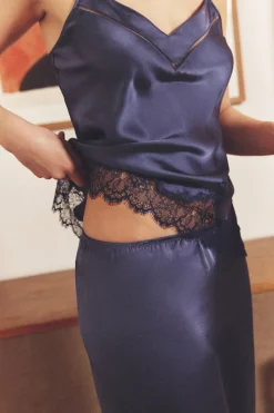 Silk Nightwear | Pyjama Pants & Shorts><noscript><img width=