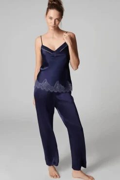 Silk Nightwear | Pyjama Pants & Shorts>Simone Pérèle Dream Silk Pants Midnight