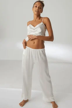 Silk Nightwear | Pyjama Pants & Shorts>Simone Pérèle Dream Silk Pants Natural