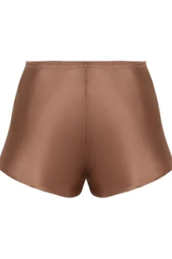 Silk Nightwear | Pyjama Pants & Shorts>Simone Pérèle Dream Silk Short Macchiato
